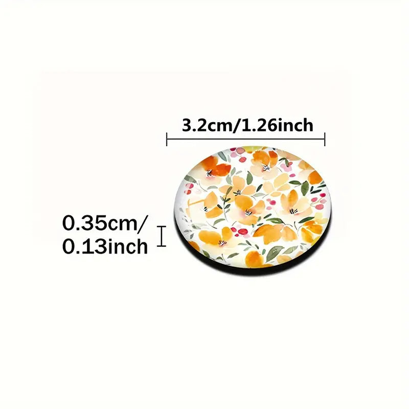 Spring Floral Magnets - Set of 30 - Sugar Pink Boutique
