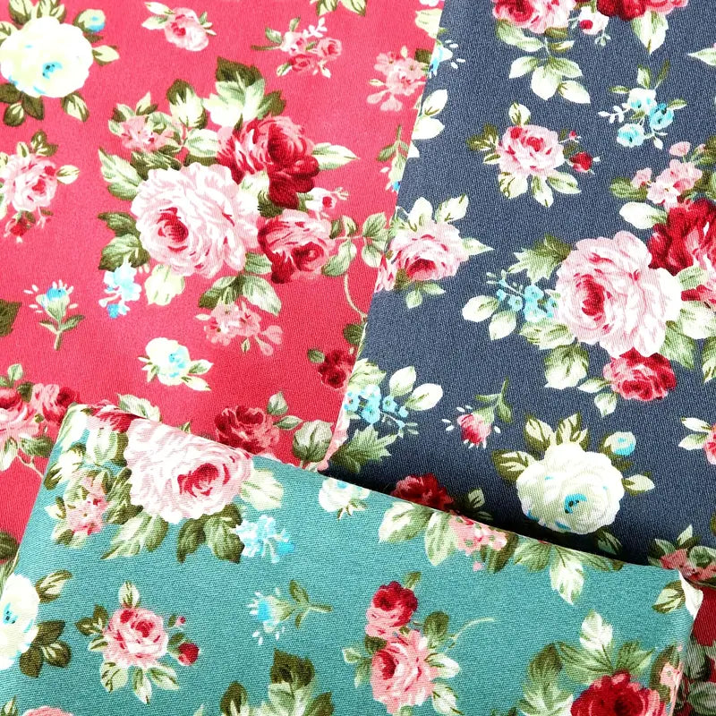 Vintage Style Floral Charm Pack - 5" X 5" - Set of 42 Fabric Squares