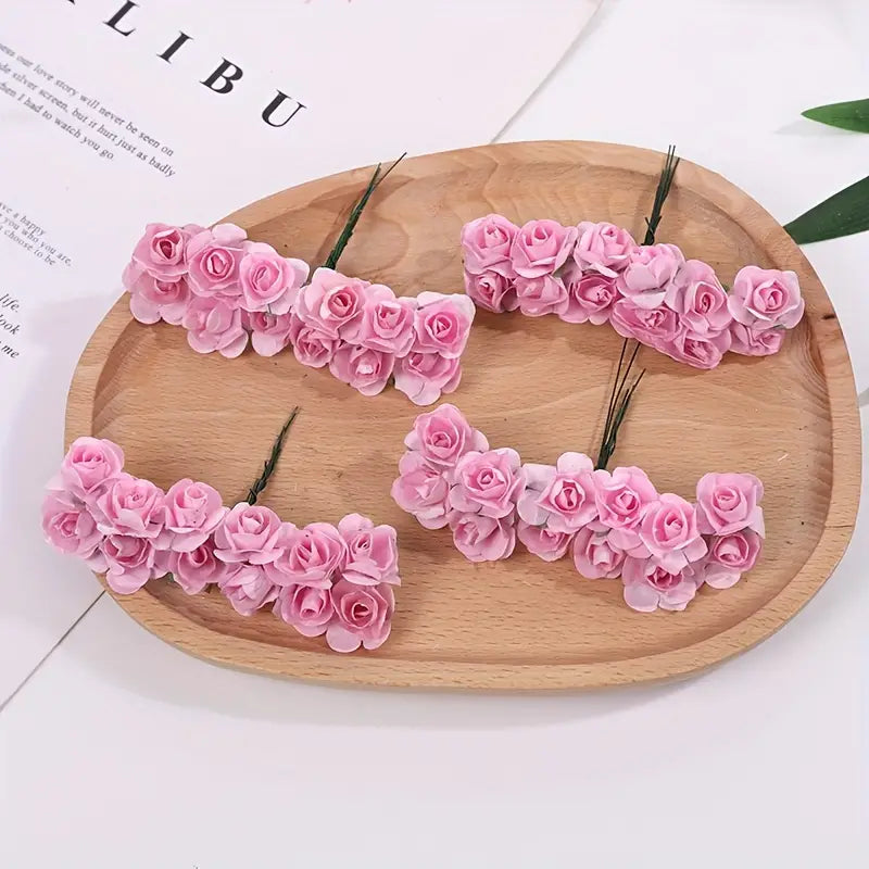 Paper Rose Flower Bouquet - Pink - 1 Bouquet - Sugar Pink Boutique