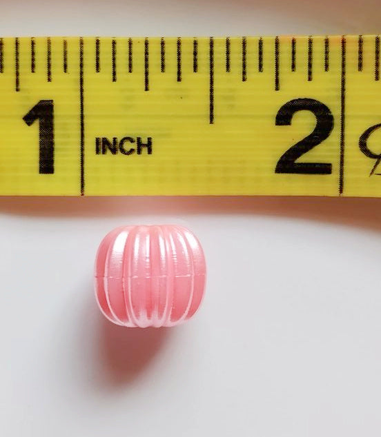 Spring Pastel Acrylic Beads - 10mm x 11mm - Set of 50
