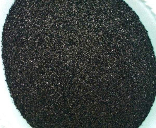 German Glass Glitter - Black Gumdrop - 90 Grit - 1 ounce - Sugar Pink Boutique