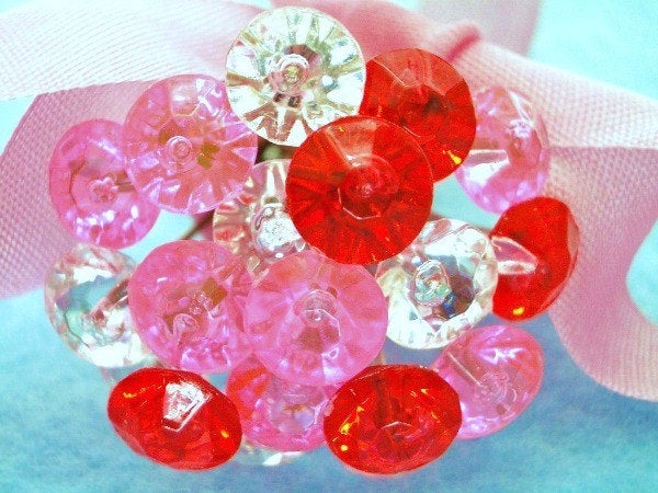 Corsage Crystal Pins - Sweet Treats - Set of 20