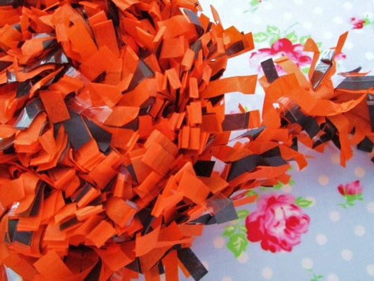 Tissue Garland Festooning Fringe - Halloween Theme - 2 inch - 1 Yard - Sugar Pink Boutique