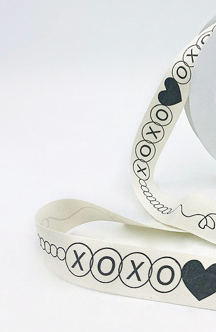 Friendship Bracelet Ivory Canvas Ribbon - 3/4 inch - 1 Yard