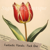 Fantastic Florals Clipart: Vintage Pack One