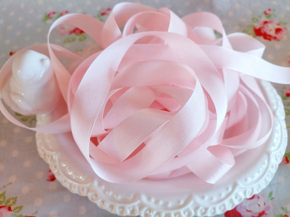 Seam Binding Ribbon - Baby Pink - 1/2 inch - 5 Yards