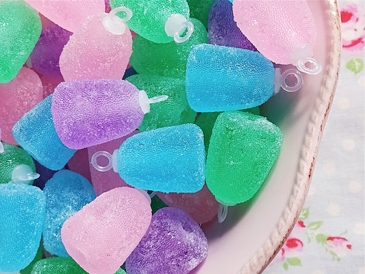 Pastel Gumdrop Mini Ornaments - 1 1/2 inch - Set of 6