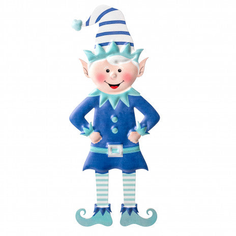 13" Metal Embossed Sign: Jack Frost - Sugar Pink Boutique