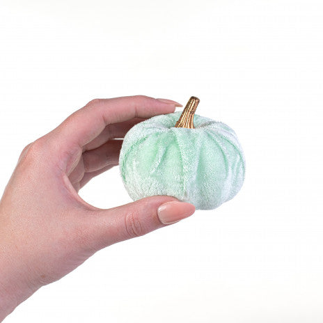 3" Velvet Foam Pumpkins: Mint Green - (Set of 6) - Sugar Pink Boutique