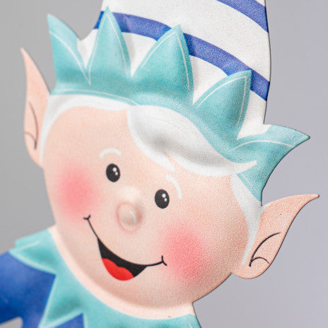 13" Metal Embossed Sign: Jack Frost - Sugar Pink Boutique