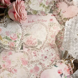 Shabby Rose Vintage Style Lace Doily Papers - Set of 10