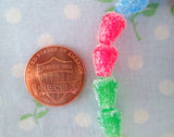 Miniature Sugary Gumdrop Garland - Candies 3/8 inch - Garland 4 ft