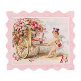 9" Waterproof Sign: Cupid Delivery Stamp