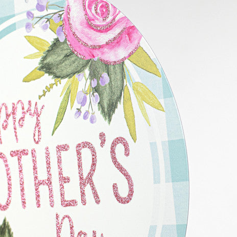 12" Metal Sign: Happy Mother's Day