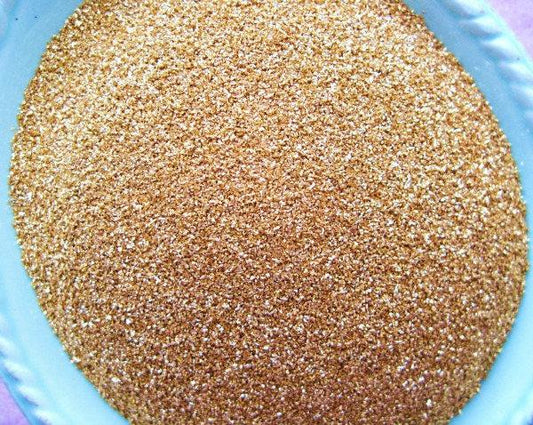 German Glass Glitter - Gold - 90 Grit- 1 ounce