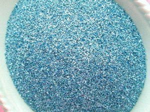 German Glass Glitter - Sky Blue - 90 Grit - 1 ounce